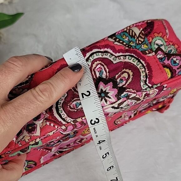 VERA BRADLEY Call Me Coral Knot Large Clutch - Picture 10 of 10